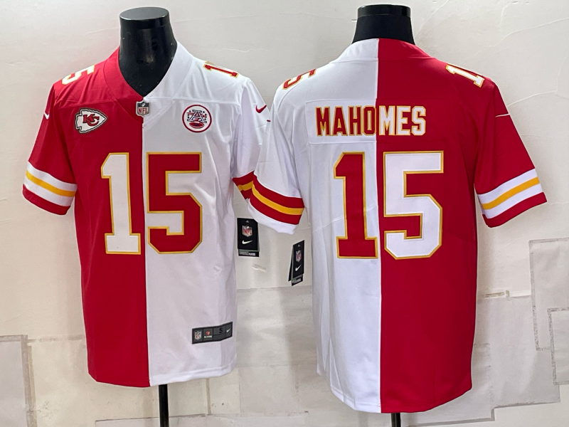 Men Kansas City Chiefs #15 Mahomes red Nike NFL Jersey 100402